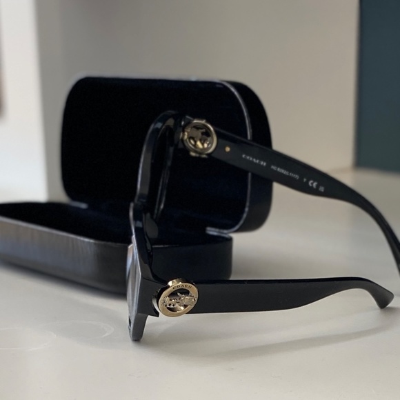 Coach Oversized Cat Eye Sunglasses NWT - Picture 4 of 11
